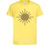 Kids T-shirt Sunshine cornsilk фото