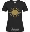 Women's T-shirt Sunshine black фото