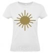 Women's T-shirt Sunshine White фото