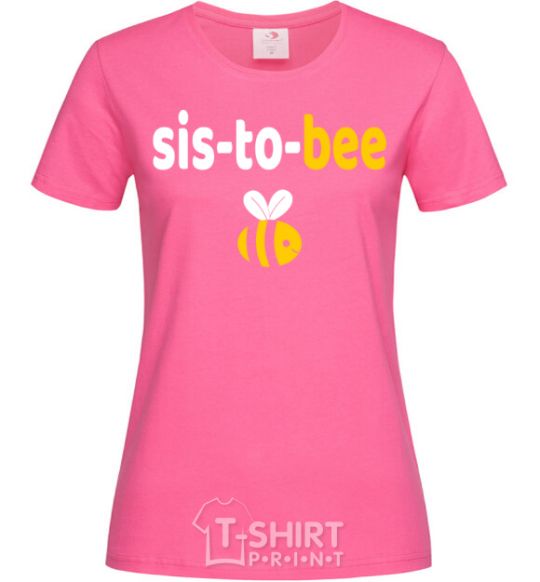 Women's T-shirt Sis to bee heliconia фото