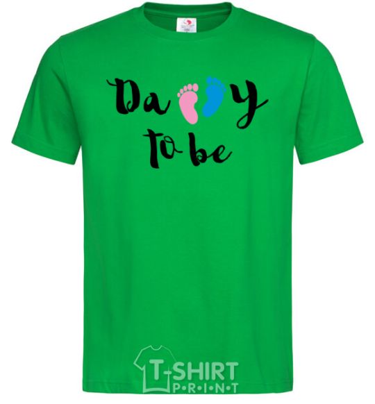 Men's T-Shirt Daddy to be legs kelly-green фото