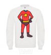 Sweatshirt Super son costume White фото