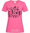 Women's T-shirt Mom wife boss heliconia фото