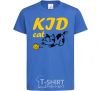 Детская футболка Kid cat Ярко-синий фото