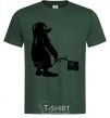 Men's T-Shirt Linux bottle-green фото