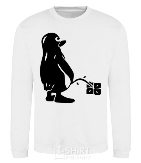 Sweatshirt Linux White фото