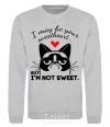 Sweatshirt I may be your sweetheart sport-grey фото