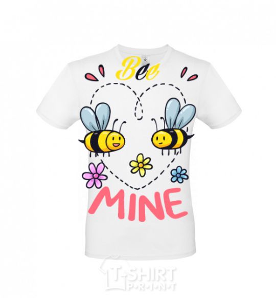 Men's T-Shirt Bee mine White фото