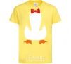 Kids T-shirt Penguin suit cornsilk фото