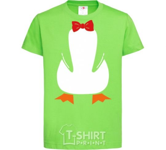 Kids T-shirt Penguin suit orchid-green фото