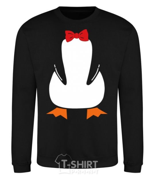 Sweatshirt Penguin suit black фото