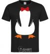 Мужская футболка Penguin suit Черный фото