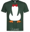 Men's T-Shirt Penguin suit bottle-green фото