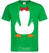 Мужская футболка Penguin suit Зеленый фото