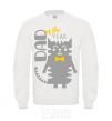 Sweatshirt Dad of the year White фото