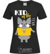 Women's T-shirt Kid of the year black фото