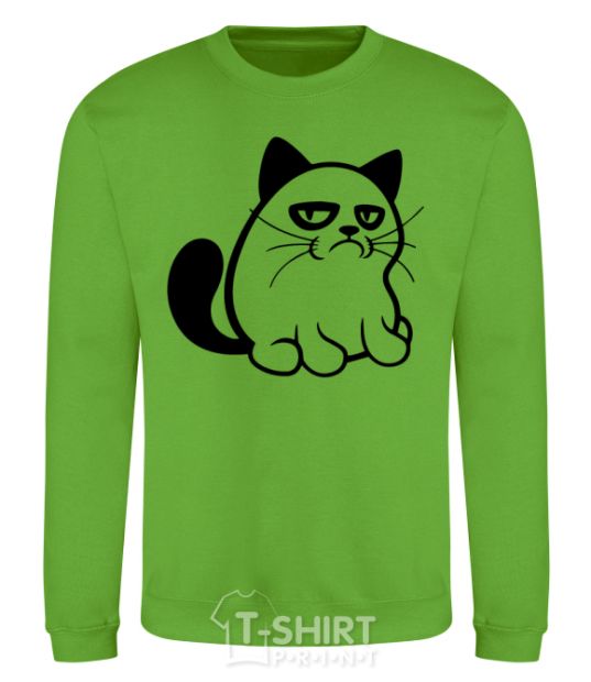 Sweatshirt Grupy cat boy orchid-green фото