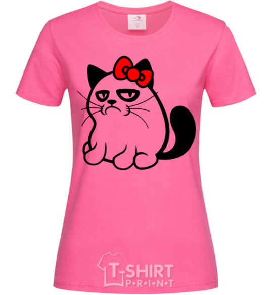 Women's T-shirt Grupy cat girl heliconia фото