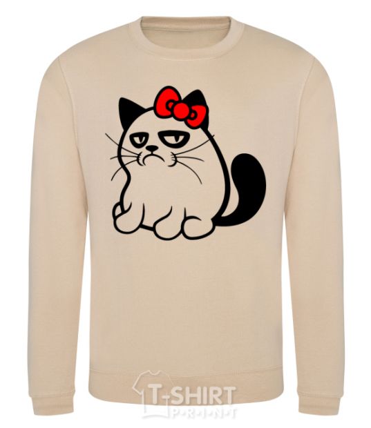 Sweatshirt Grupy cat girl sand фото