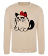Sweatshirt Grupy cat girl sand фото