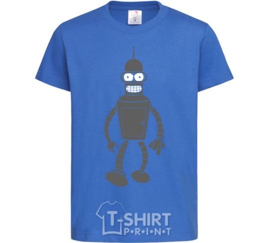 Kids T-shirt Bender royal-blue фото