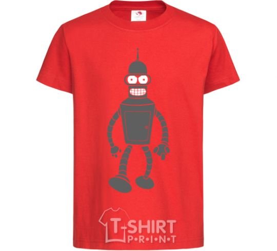 Детская футболка Bender Красный фото