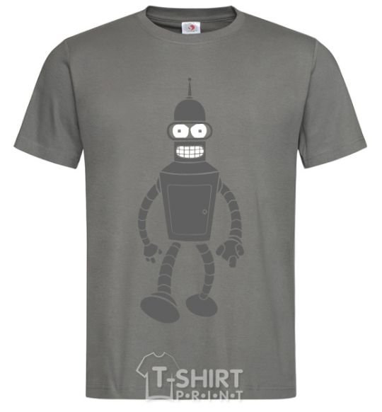 Men's T-Shirt Bender dark-grey фото