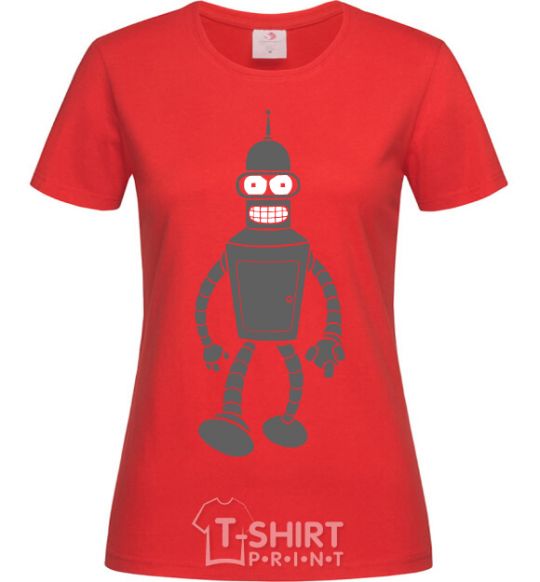 Женская футболка Bender Красный фото