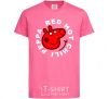 Детская футболка Red hot chili peppa Ярко-розовый фото