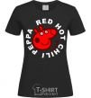 Женская футболка Red hot chili peppa Черный фото