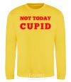 Sweatshirt Not today cupid yellow фото