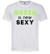Men's T-Shirt Green is new SEXY White фото