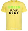 Men's T-Shirt Green is new SEXY cornsilk фото