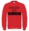 Свитшот Ecology yes we can Солнечно желтый фото