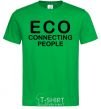 Men's T-Shirt ECO connecting people kelly-green фото