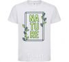 Kids T-shirt Nature book White фото