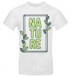 Мужская футболка Nature book Белый фото