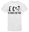 Men's T-Shirt ECO is good for you White фото