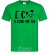 Men's T-Shirt ECO is good for you kelly-green фото
