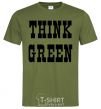 Men's T-Shirt Think green millennial-khaki фото