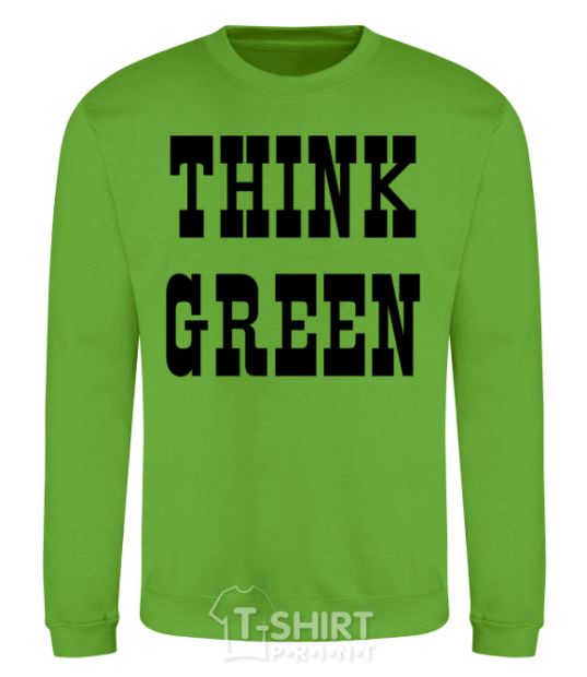 Sweatshirt Think green orchid-green фото