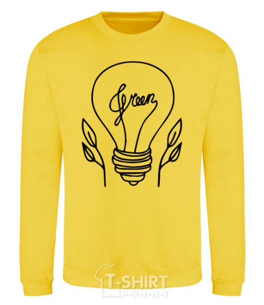 Sweatshirt Green light yellow фото