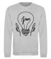 Sweatshirt Green light sport-grey фото