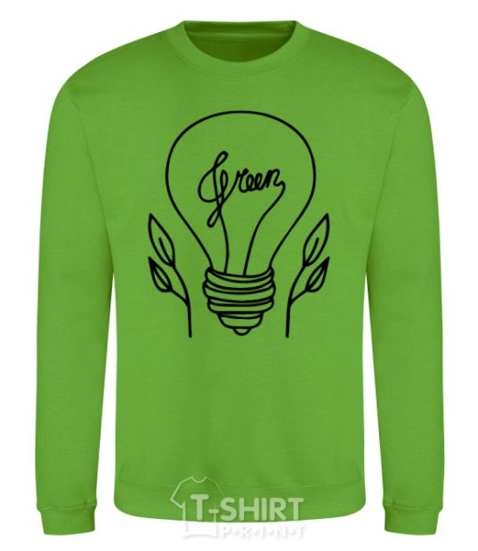 Sweatshirt Green light orchid-green фото