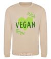 Sweatshirt Vegan sand фото