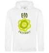 Men`s hoodie ECO friendly White фото