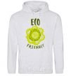 Men`s hoodie ECO friendly sport-grey фото