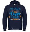 Men`s hoodie It's called design navy-blue фото