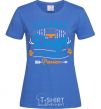 Women's T-shirt It's called design royal-blue фото