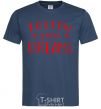 Men's T-Shirt Follow your dreams navy-blue фото